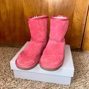 Koolaburra by UGG Pink Koola Short Boots Girls size 2